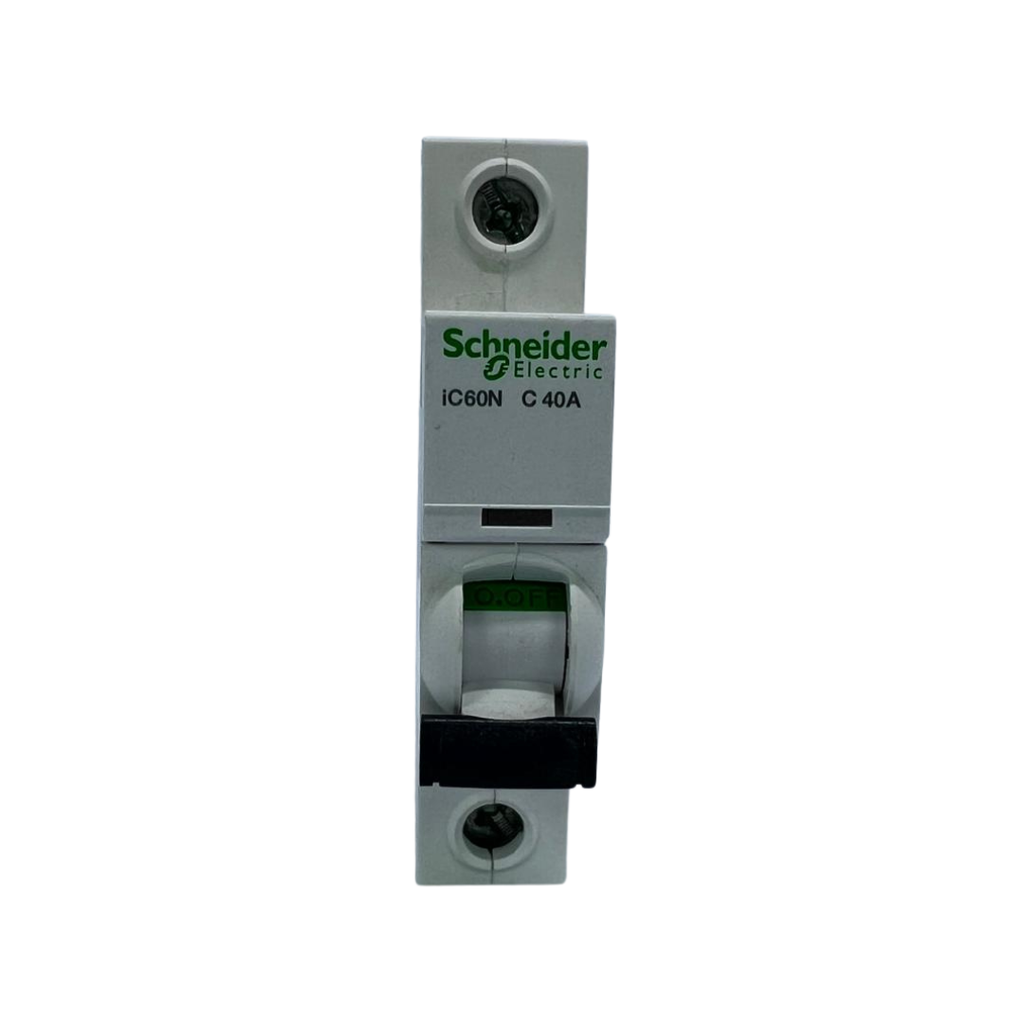 40A 1P Miniature Circuit Breaker (MCB), 6kA Schneider Electric   قاطع احادي 40 امبير 6ك 1 بول شنايدر الكتريك