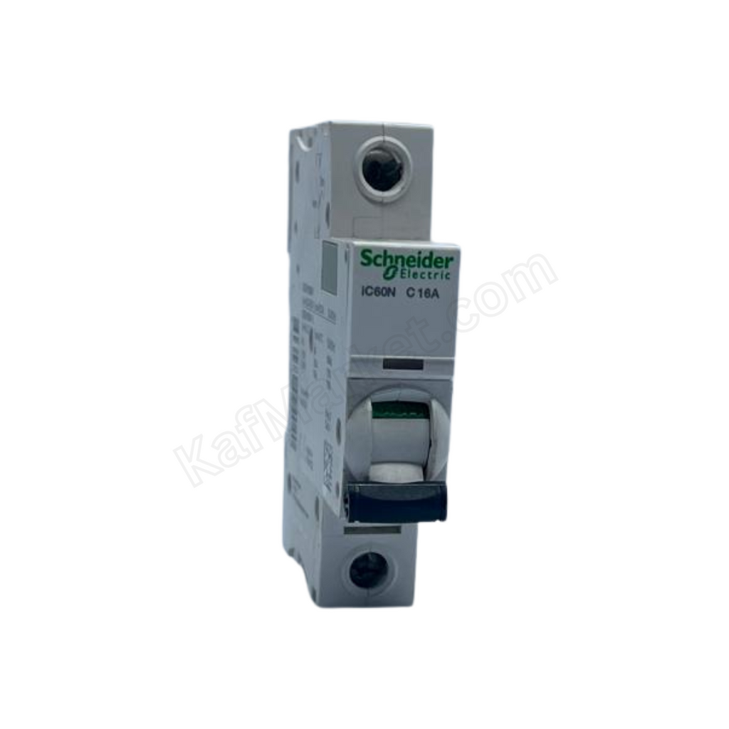 16A 1P Miniature Circuit Breaker (MCB), 6kA Schneider Electric   قاطع احادي 16 امبير 6ك 1 بول شنايدر الكتريك