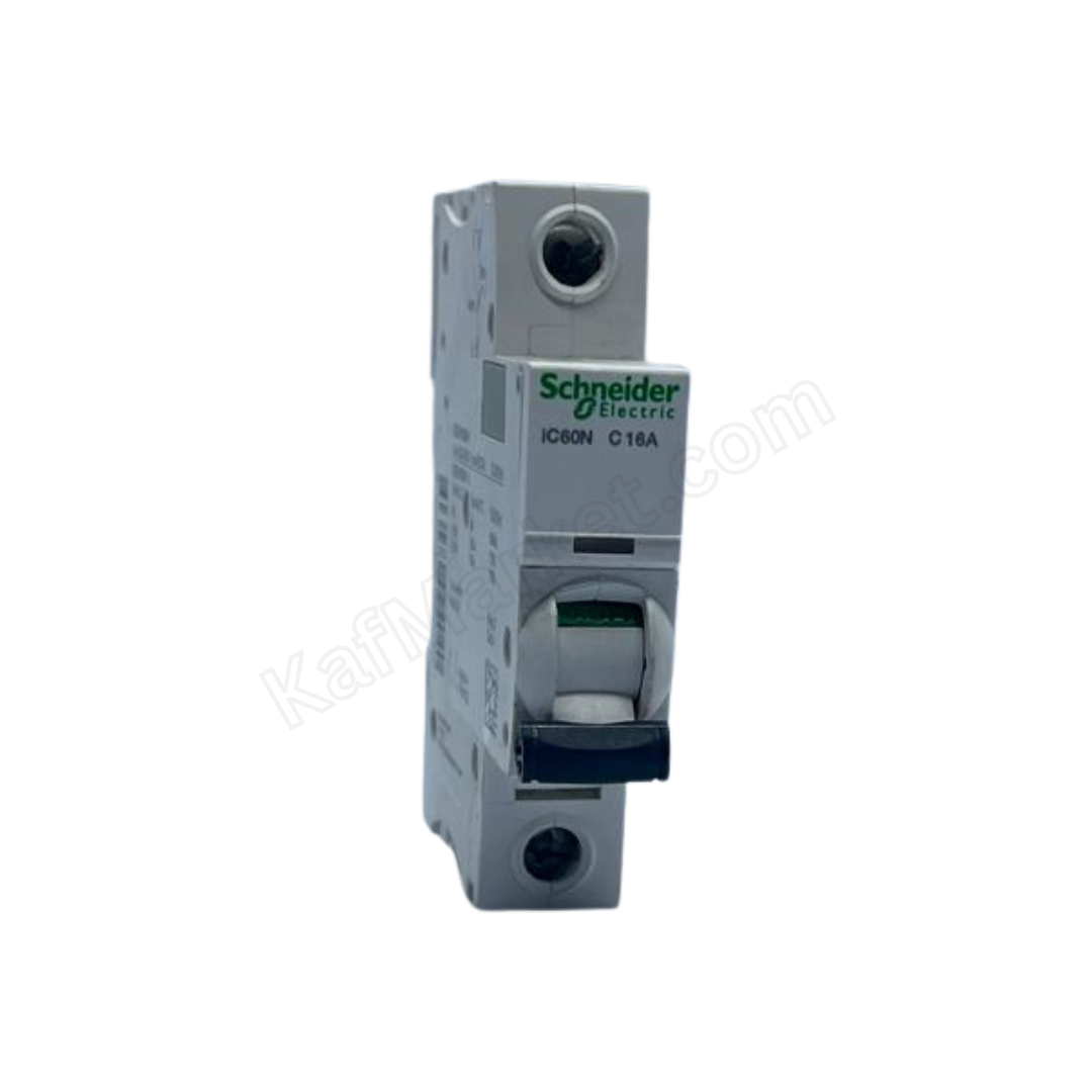 16A 1P Miniature Circuit Breaker (MCB), 6kA Schneider Electric   قاطع احادي 16 امبير 6ك 1 بول شنايدر الكتريك