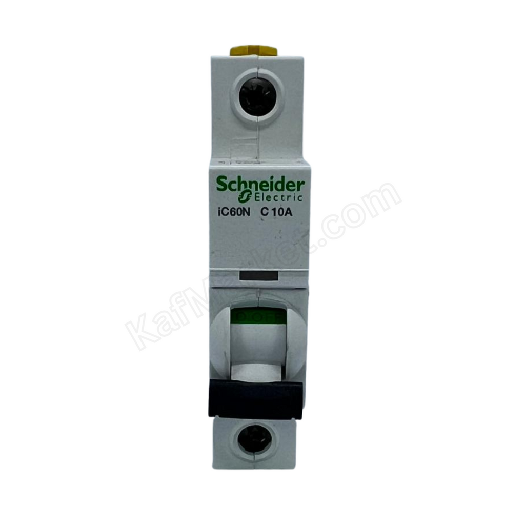 10A 1P Miniature Circuit Breaker (MCB), 6kA Schneider Electric   قاطع احادي 10 امبير 6ك 1 بول شنايدر الكتريك
