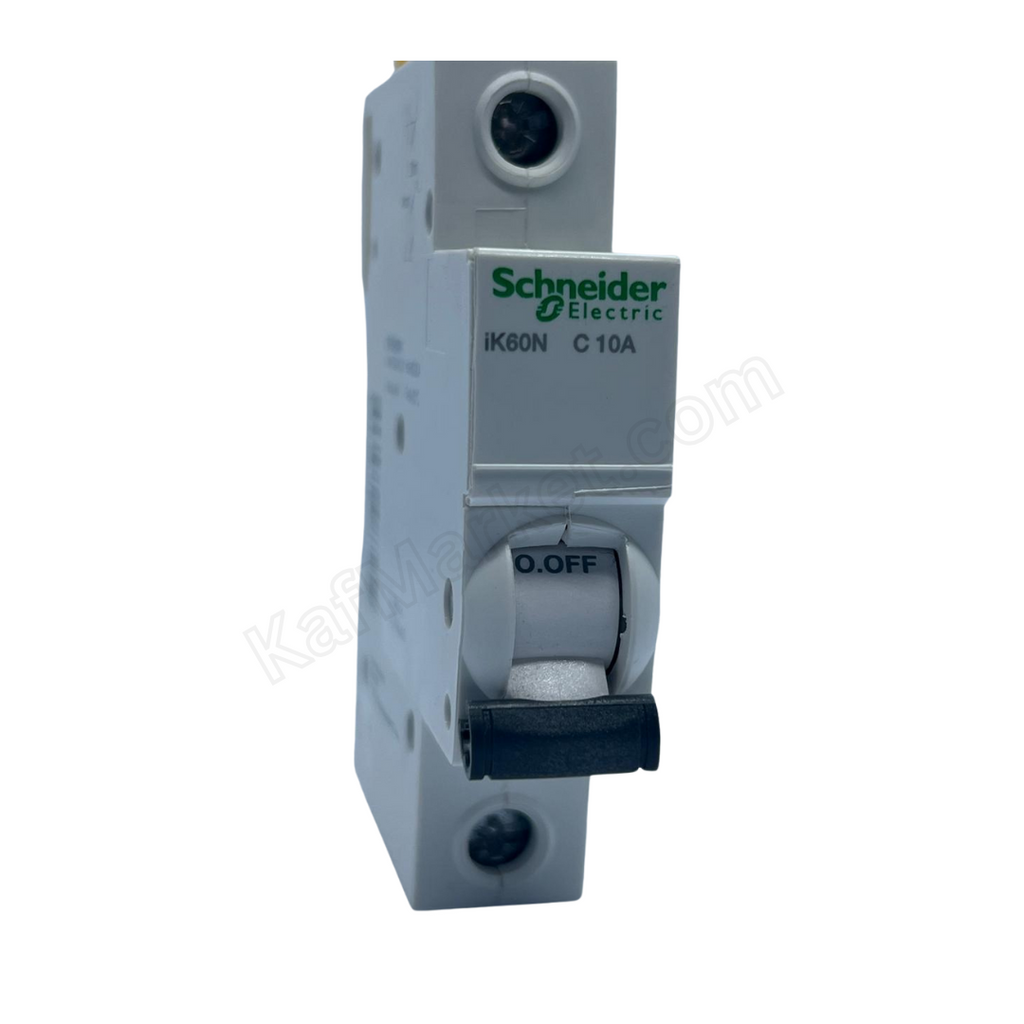10A 1P Miniature Circuit Breaker (MCB), 6kA Schneider Electric   قاطع احادي 10 امبير 6ك 1 بول شنايدر الكتريك