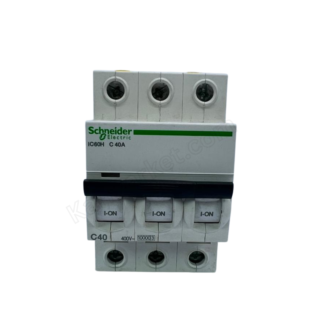 40A 3P Miniature Circuit Breaker (MCB), 10kA Schneider Electric   قاطع ثلاثي 40 امبير 10ك 3 بول شنايدر الكتريك