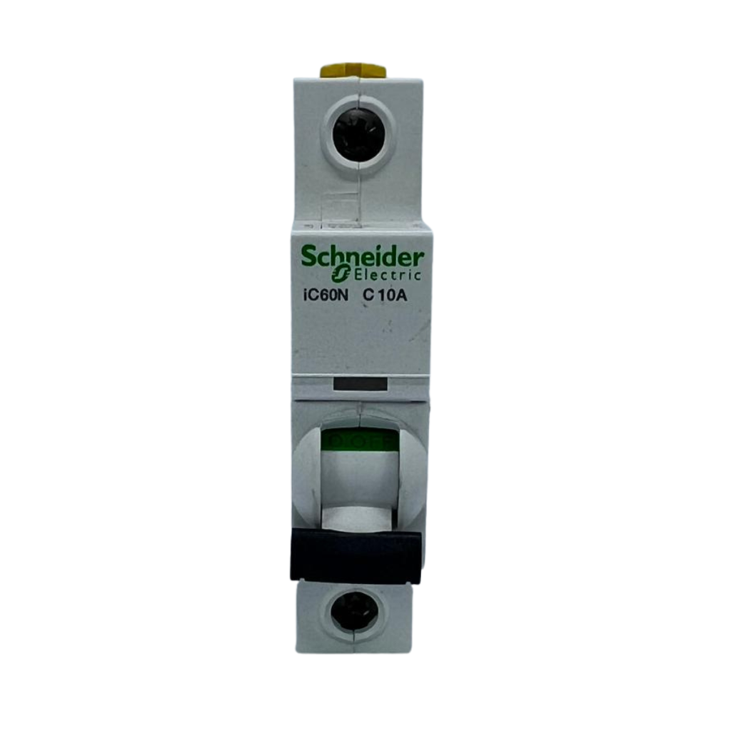 10A 1P Miniature Circuit Breaker (MCB), 6kA Schneider Electric   قاطع احادي 10 امبير 6ك 1 بول شنايدر الكتريك