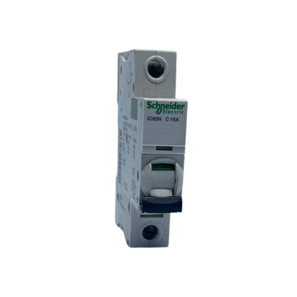 16A 1P Miniature Circuit Breaker (MCB), 6kA Schneider Electric   قاطع احادي 16 امبير 6ك 1 بول شنايدر الكتريك