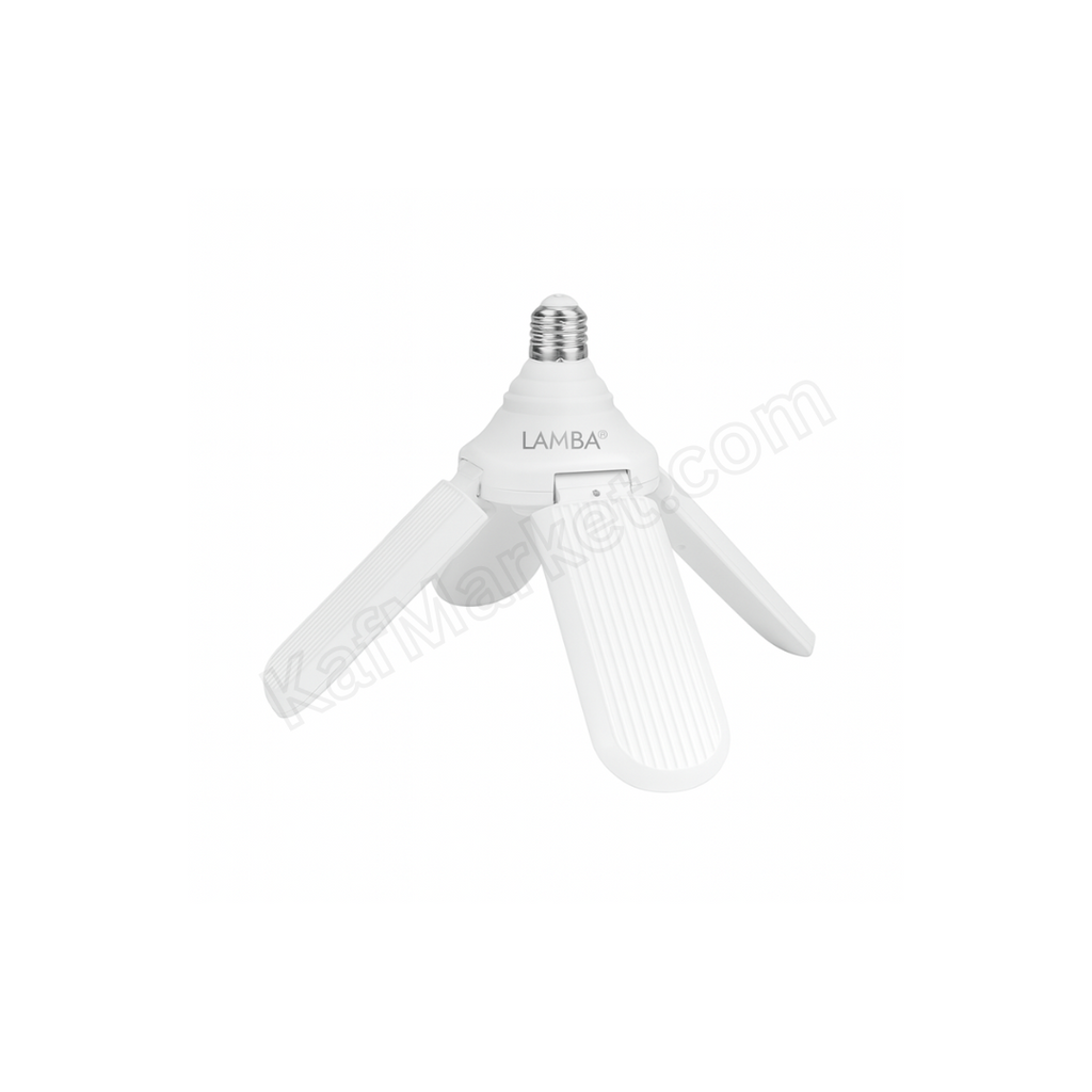 لمبه مروحة 3 ريشه 38 وات ابيض         fan lamp 3 blade  38W white