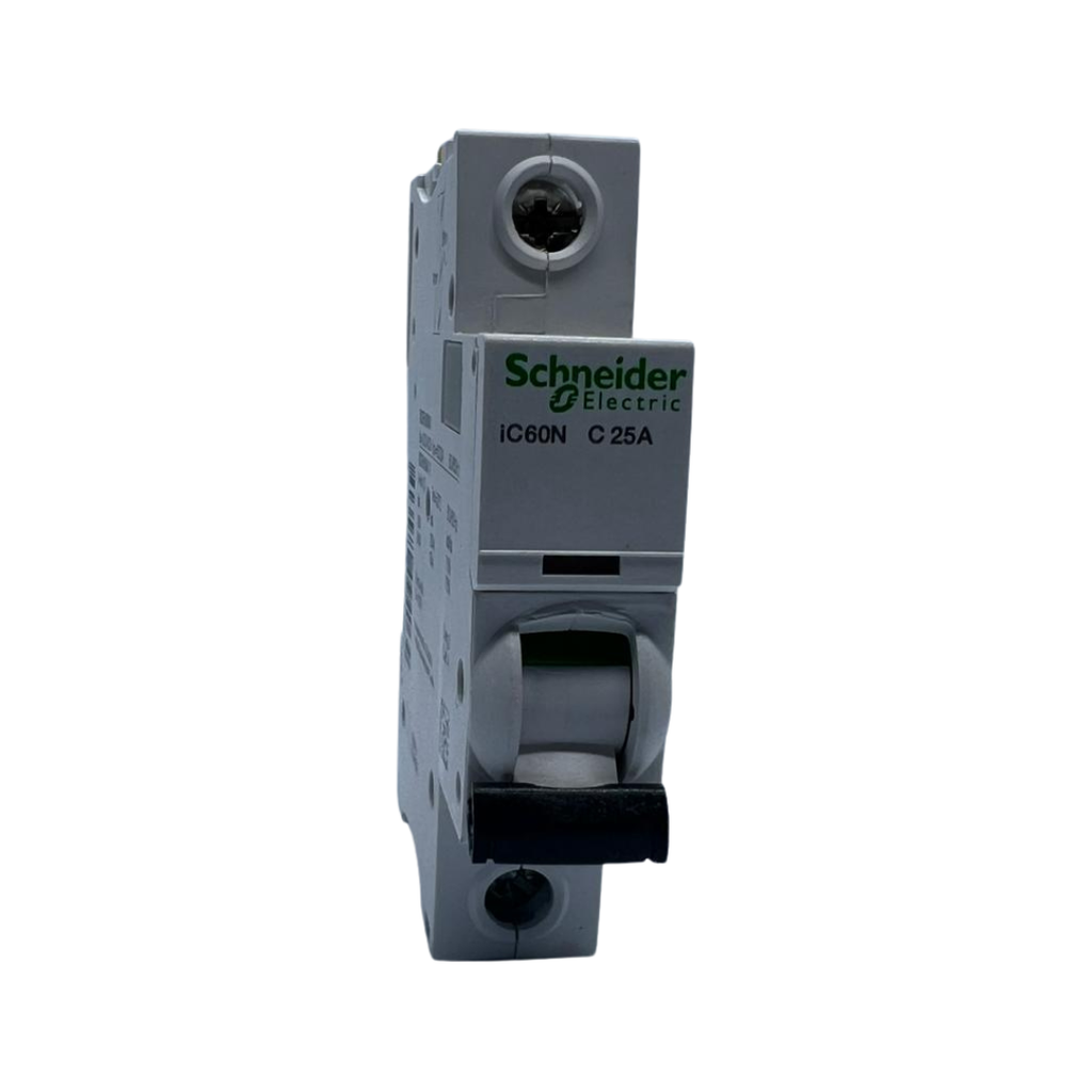 25A 1P Miniature Circuit Breaker (MCB), 6kA Schneider Electric   قاطع احادي 25 امبير 6ك 1 بول شنايدر الكتريك