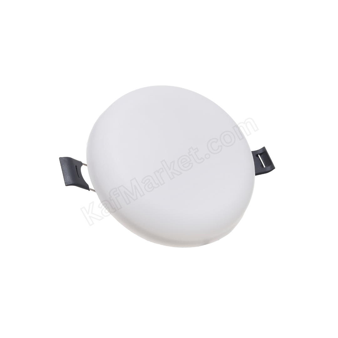 9W LED recessed downlight, round, with diffuser  كشاف ليد داخلي بلوفينيرا دائري 9 وات
