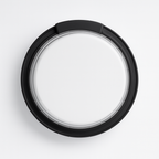 جلوب دائري ٢٥ وات، أبيض أو اسود، مقاوم للماء  ‎25W round globe, white or Black, waterproof‎