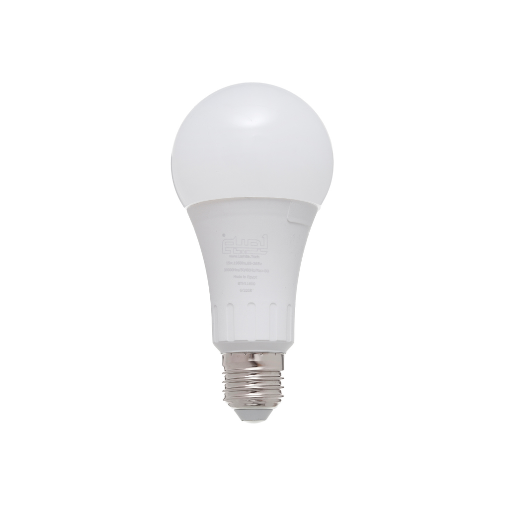 لمبة ليد ١٥ وات إيه٧٠ ضوء أبيض/دافئ | موفّرة للطاقة ٩٠٪، عمر ٣٠٬٠٠٠ ساعة، كفاءة إيه++  ‎LED bulb 15W A70 | cool white/warm white, 90% energy saving, 30,000-hour lifespan, A++ efficiency‎