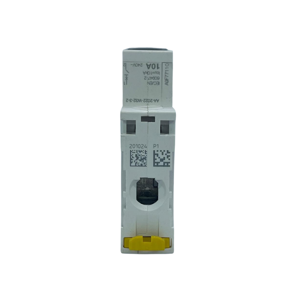 10A 1P Miniature Circuit Breaker (MCB), 6kA Schneider Electric   قاطع احادي 10 امبير 6ك 1 بول شنايدر الكتريك