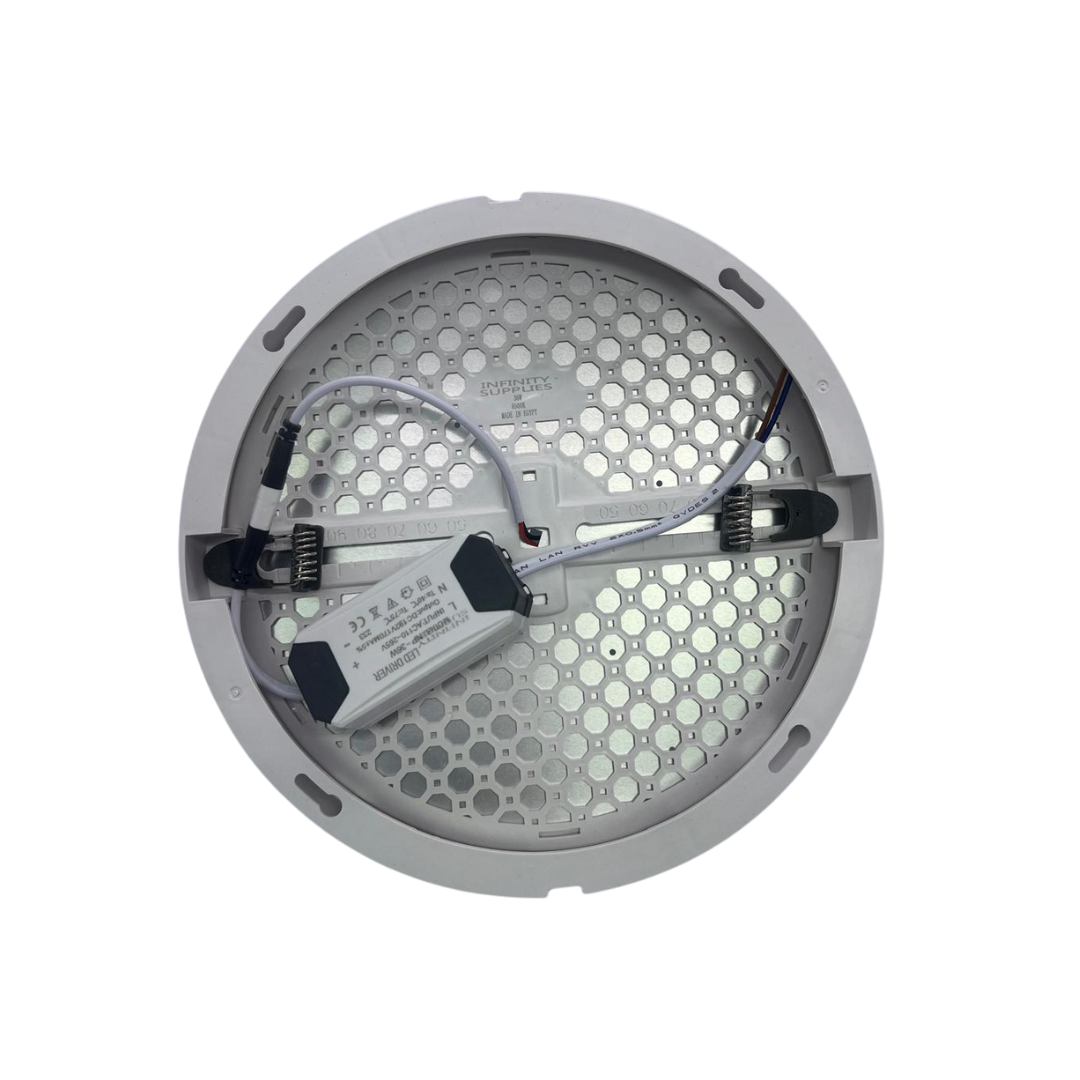 بلفنيرة ٣٦ وات بلاستيك (داخلي أو خارجي)  ‎36W plastic bulkhead light (indoor or outdoor)‎