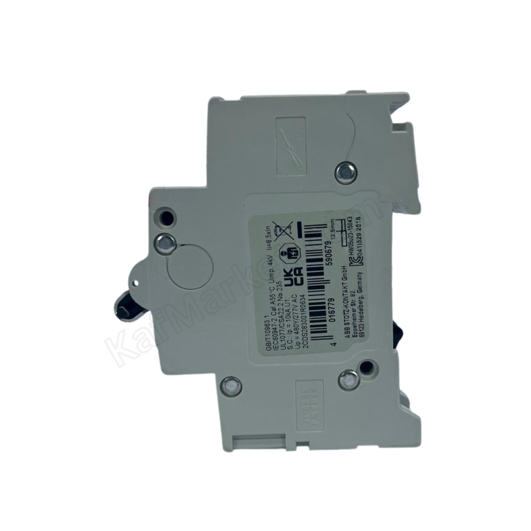 63A 3P Miniature Circuit Breaker (MCB), 15kA  ABB   قاطع ثلاثي 63 امبير 15 ك 3 بول