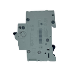 قاطع تيار مصغّر (إم-سي-بي) أحادي بتيار ١٠ أمبير، قدرة قطع ٦ كيلو أمبير (النوع سي) من إيه-بي-بي | قطب واحد، تركيب على سكة دين  ‎Single-pole MCB 10 A, 6 kA Type C by ABB | 1P, DIN-rail mounting‎