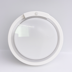 جلوب دائري بحساس حركة ٢٥ وات، أبيض أو اسود، مقاوم للماء  ‎25W round motion-sensor globe, white or Black, waterproof‎