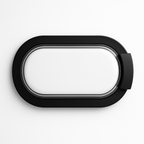 جلوب عين بقرة ٢٠ وات، أسود أو ابيض، مقاوم للماء  ‎20W eyeball globe, black or white, waterproof‎