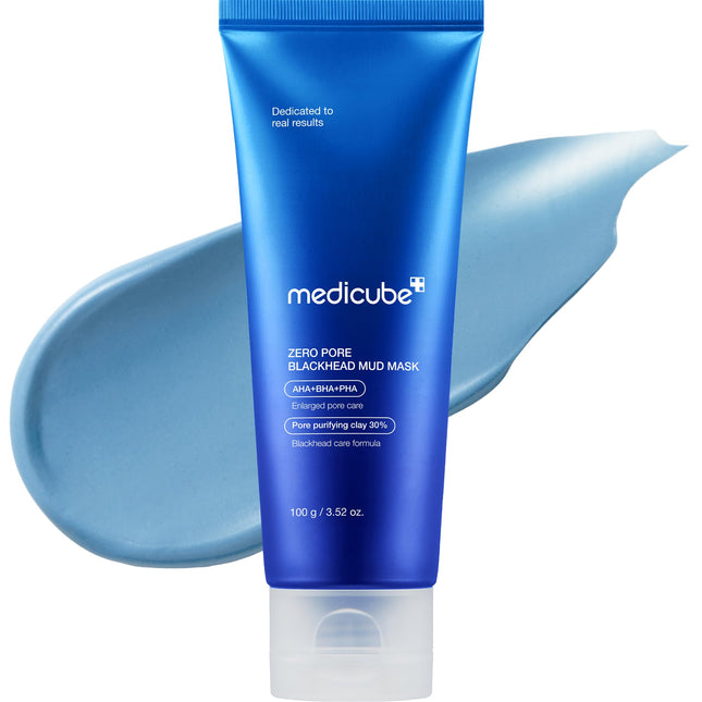 Medicube Zero Pore Blackhead Mud Mask – AHA BHA PHA Clay Mask, 100g