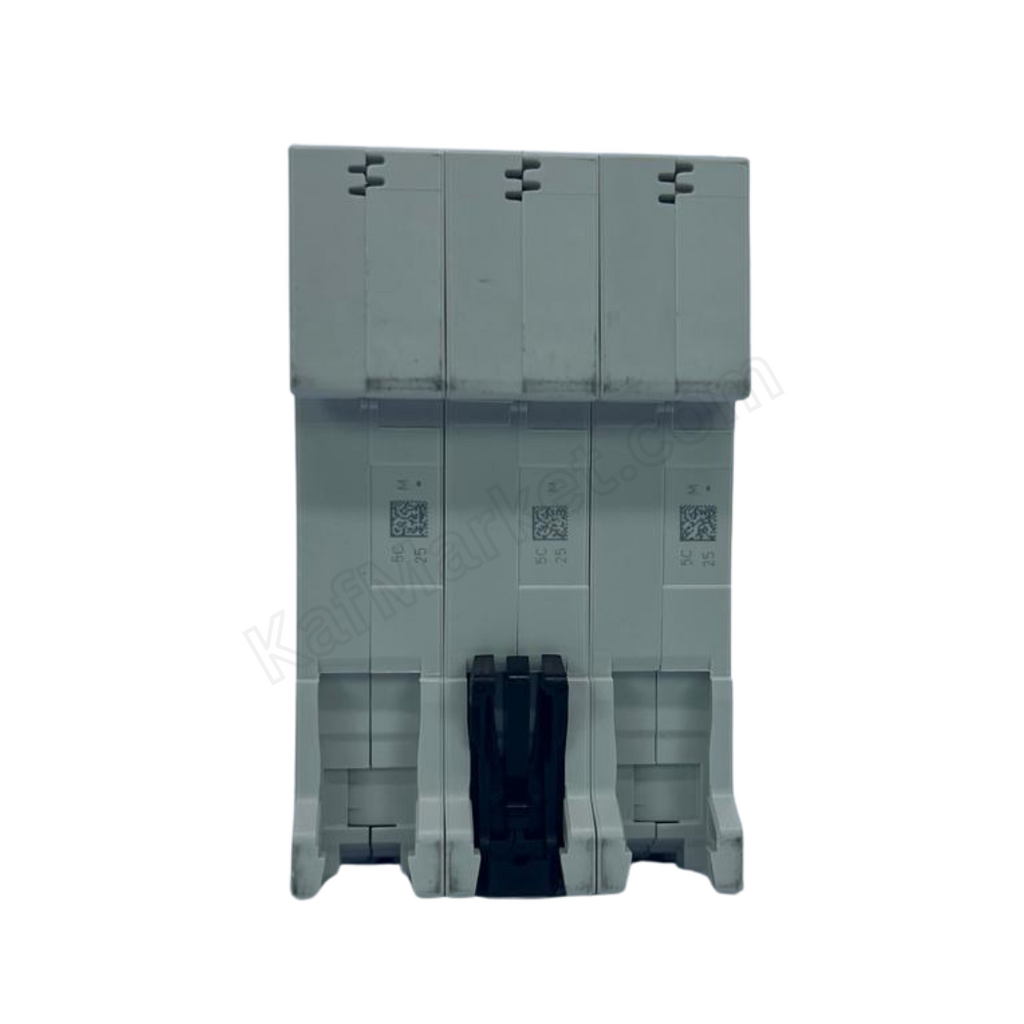 25A 3P Miniature Circuit Breaker (MCB), 6kA  ABB   قاطع ثلاثي 25 امبير 6 ك 3 بول