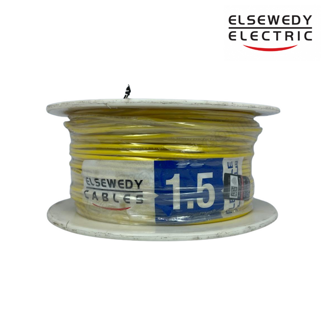 سلك شعر مرن السويدي 1.5 مم² – El Sewedy Flexible Wire 1.5mm²