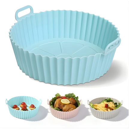 حِلّة سيليكون للقلاية الهوائية – بطانات قابلة لإعادة الاستخدام 7.8 بوصة – عدد 2