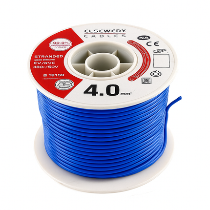سلك مجدول السويدي 4.0 مم² – El Sewedy Solid Wire 4.0mm²