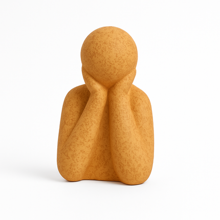 تمثال ديكور تجريدي مزدوج – لمسة فنية تضيف راحة وأناقة لمساحتك