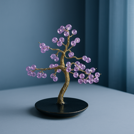 شجرة ديكور كريستالية – تصميم فاخر يضيف طاقة إيجابية وأناقة لأي مساحة