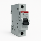 قاطع تيار مصغّر (إم-سي-بي) أحادي بتيار ١٦ أمبير، قدرة قطع ٦ كيلو أمبير (النوع سي) من إيه-بي-بي | قطب واحد، تركيب على سكة دين  ‎Single-pole MCB 16 A, 6 kA Type C by ABB | 1P, DIN-rail mounting‎