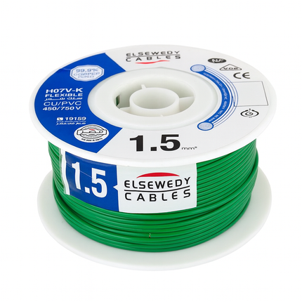 سلك شعر مرن السويدي 1.5 مم² – El Sewedy Flexible Wire 1.5mm²