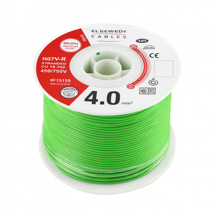 سلك مجدول السويدي 4.0 مم² – El Sewedy Solid Wire 4.0mm²