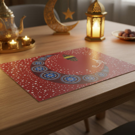 مفرش متعدد الاستخدام بنقوش شرقية/رمضانية
