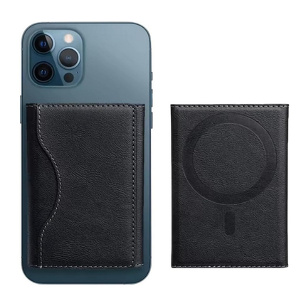 محفظة جلد مغناطيسية – تصميم عصري فاخر متعدد الاستخدام