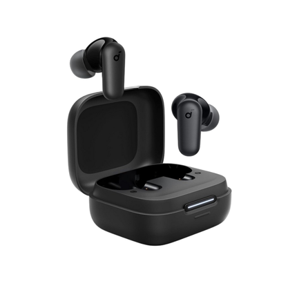 سماعات أذن لاسلكية ساوند كور R50i NC من أنكر – إلغاء ضوضاء نشط 42dB، باس قوي، تشغيل حتى 45 ساعة، مقاومة للماء IP54 – أسود