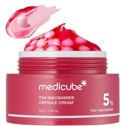 Medicube TXA Niacinamide Capsule Cream – Brightening Moisturizer, 55g