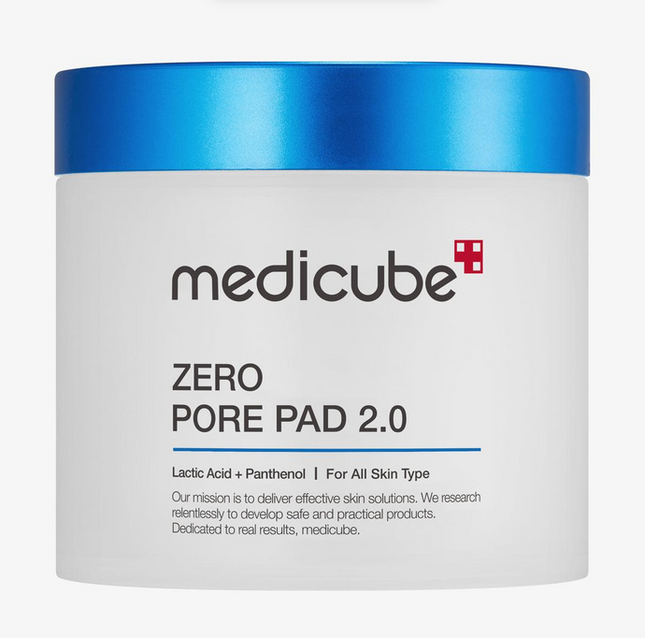Medicube Zero Pore Pad 2.0 – AHA &amp; BHA Exfoliating Toner Pads, 70 Pads