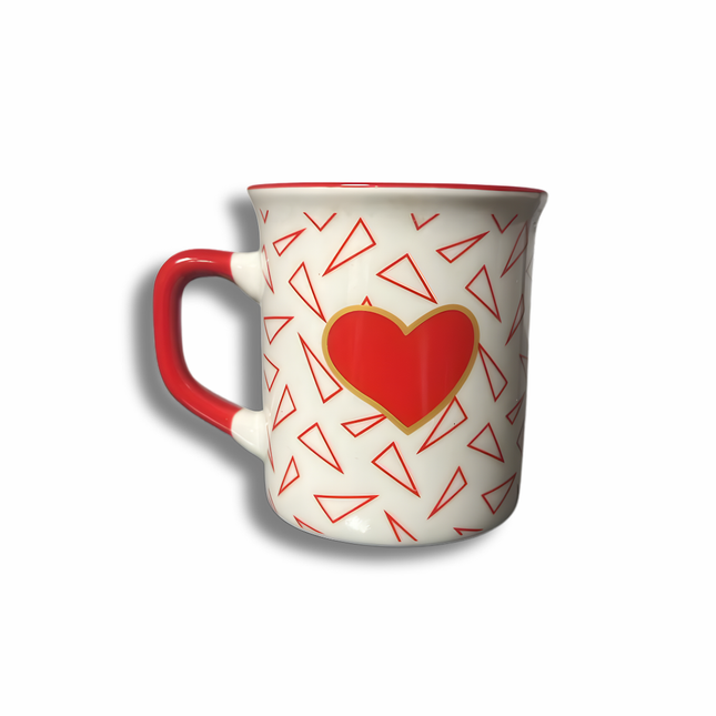 مج سيراميك القلب – تصميم رومانسي لليوميّة والهدايا