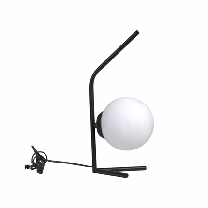 مصباح طاولة ديكوري بتصميم عصري – إضاءة دافئة وأناقة هندسية في قطعة واحدة