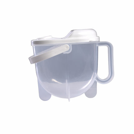 وعاء غسيل وتصـفية الأرز بغطاء مصفاة ومقبض – مزوّد بخطّاف تعليق على الحوض