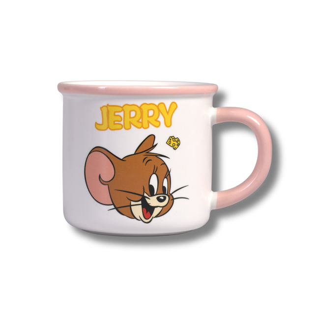 مج توم وجيري بورسلين – مج فردي بيد مريحة وآمن للميكروويف