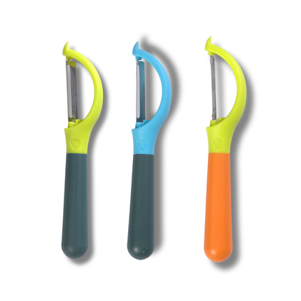 قشارة خضار وفاكهة احترافية بشكل متمبز شفرة استانلس حادة ومقبض مريح غير قابل للانزلاق