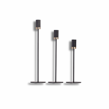 حامل شموع معدني فاخر – تصميم شامل بين المتوسط ​​والفخامة 