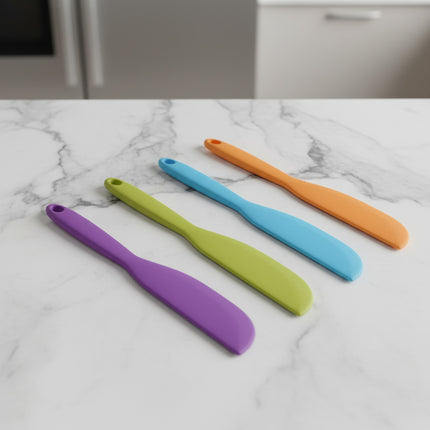 سكين سيليكون مرنة للدهن والتشكيل (لا تخدش التيفال)